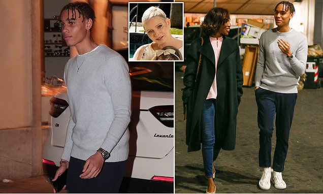 Prince Albert of Monaco's love child Alexandre Grimaldi-Coste, 18, is pictured in Rome